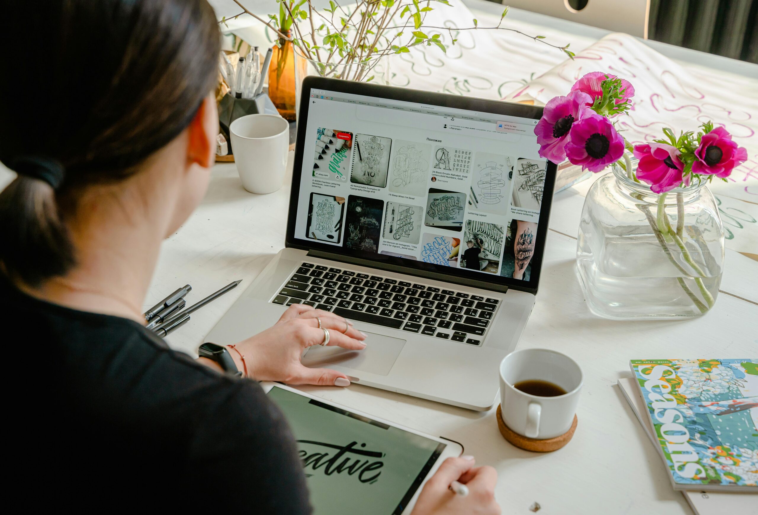 Web Design & SEO example - custom website design